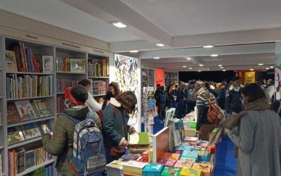 Visite du Salon du Livre jeunesse et de la BnF