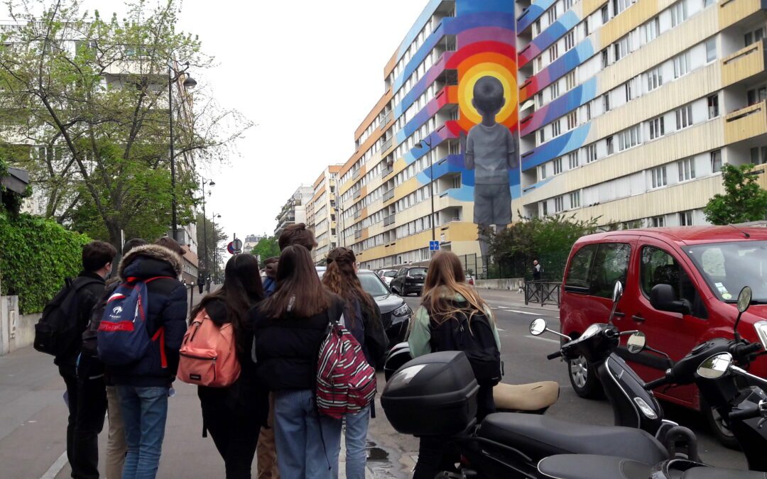 Sortie Art urbain : les 3èmes à Paris